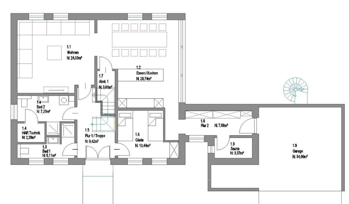 보른 Fh Magnolia Fuer 12 Pers. Mit Terrasse + Dachterasse 빌라 외부 사진